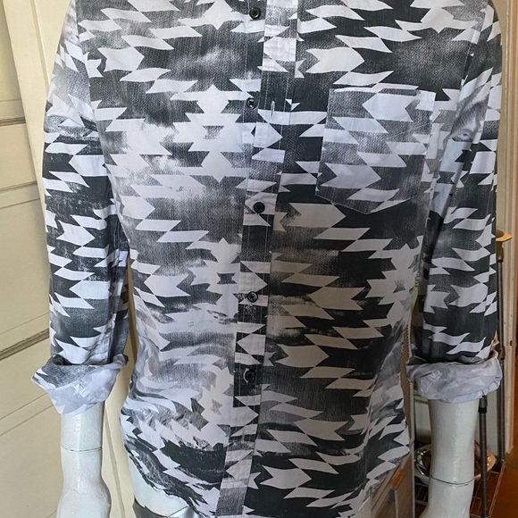 21 MEN Navajo print shirt - Picture 1 of 6